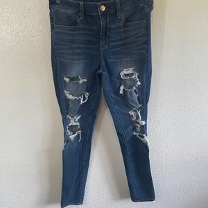 AE The Dream Jean distressed hi rise Jegging